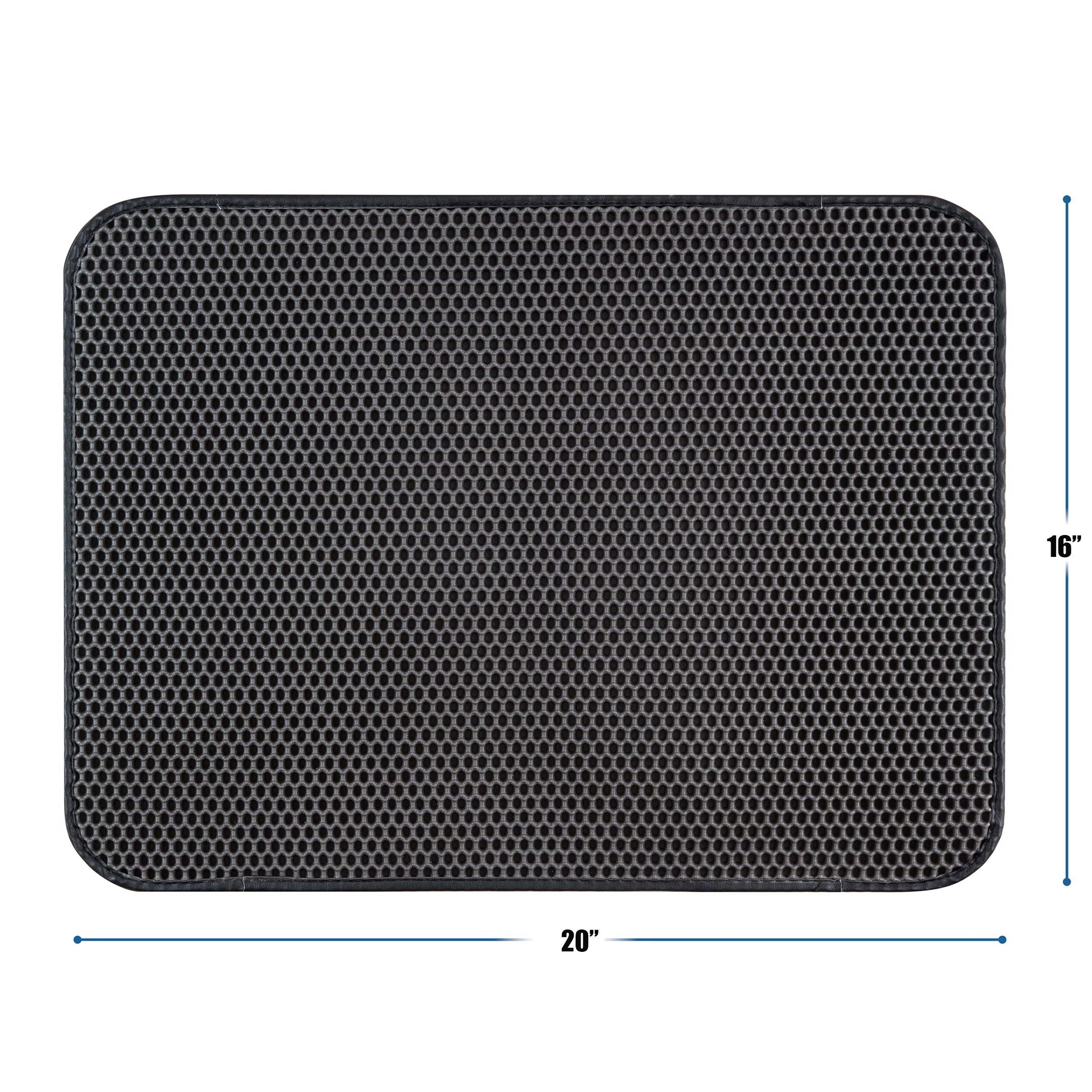 Cat Litter Trapping Mat, Waterproof Honeycomb Sifting Extra Easy Clean
